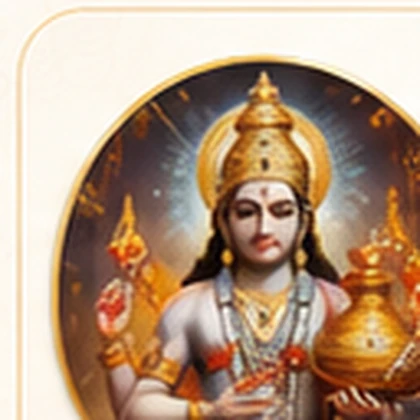 Dhanwanthari devotional image